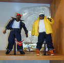 Tupac & Biggie figures